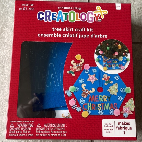 Creatology Christmas wall, decor craft kit,tree skirt craft kit learning toys - Picture 9 of 15